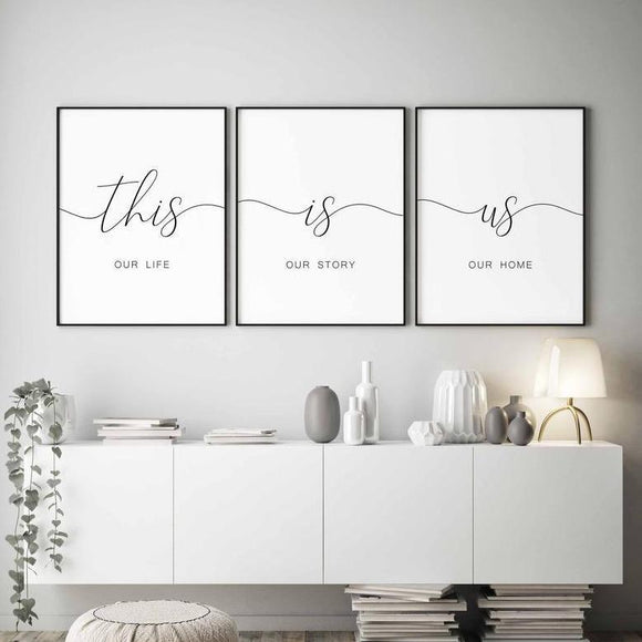 This Is Us Art Set I 14 -3 Pieces