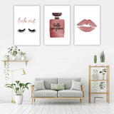 LASH OUT HELLO Canvas Art Set I 04 -3 Pieces